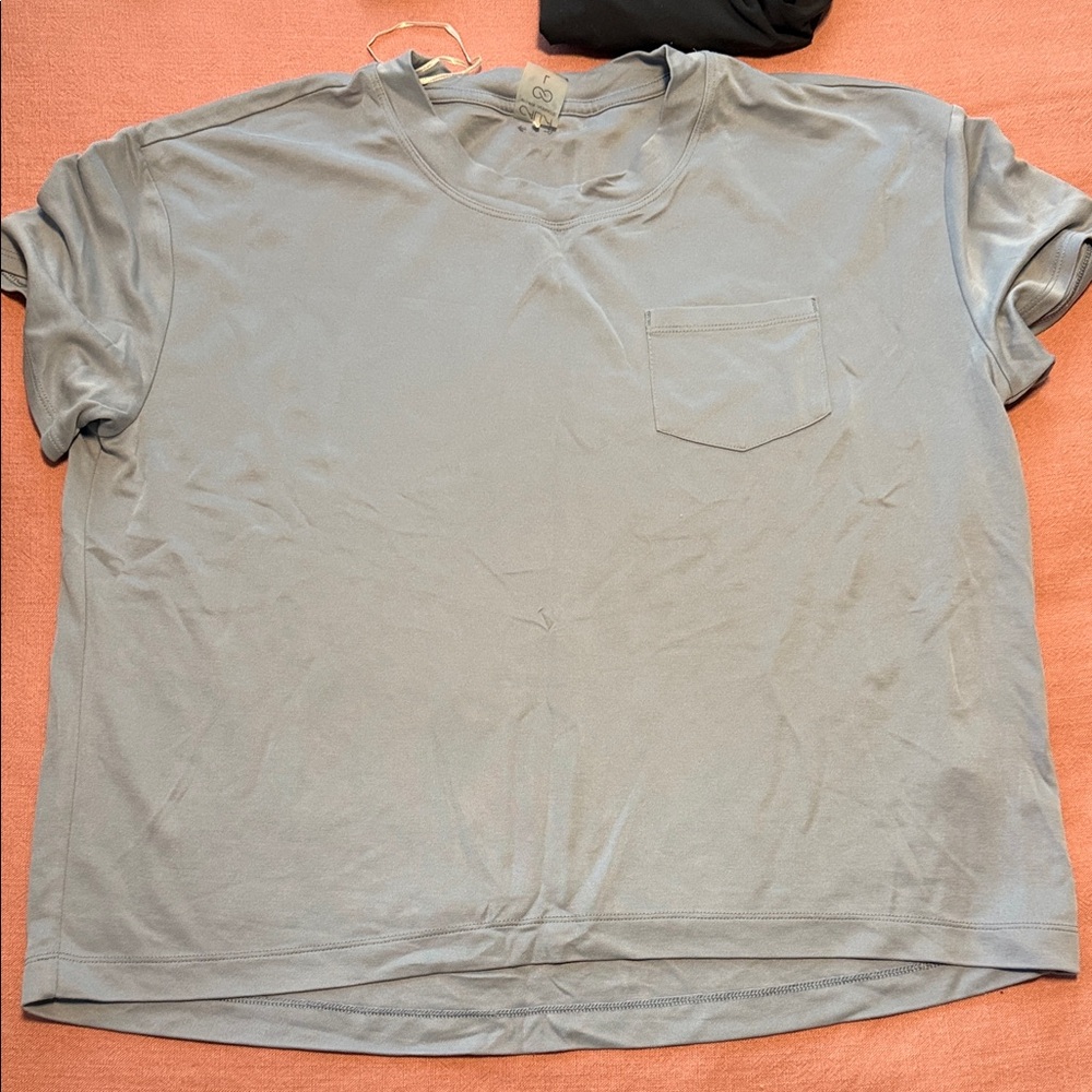 CALIA by Carrie Underwood Light Blue Short Sleeve Tee